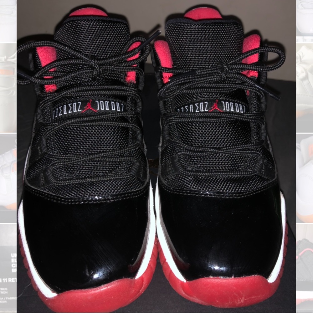 Air Jordan 11 Retro Low  (BRED)